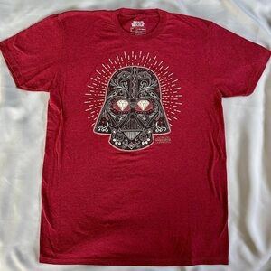 Star Wars Darth Vader Sugar Skull T-Shirt Adult Large NWOT